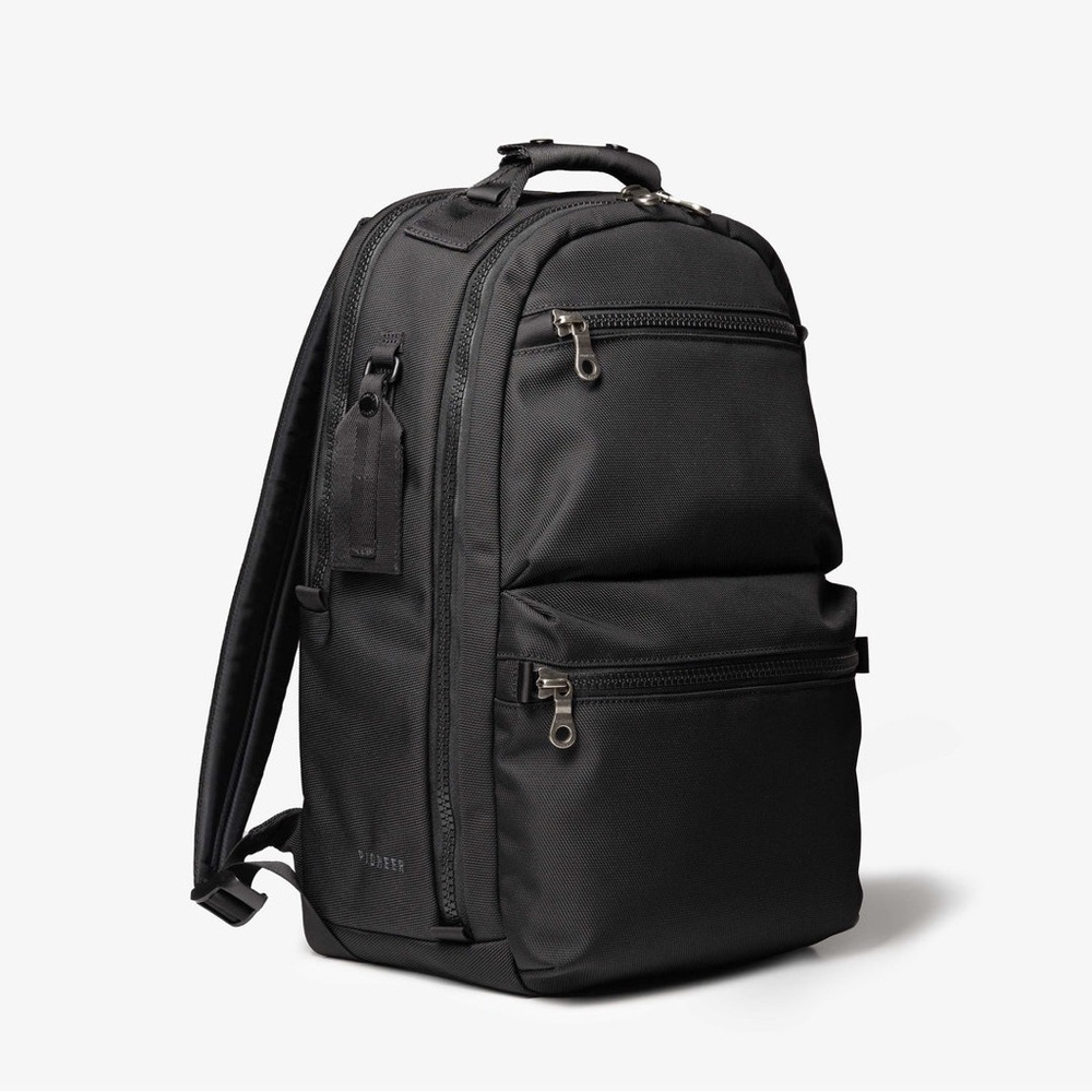 Duration Pack Black Backpack with Laptop Pocket Work Travel Bag Carry-on